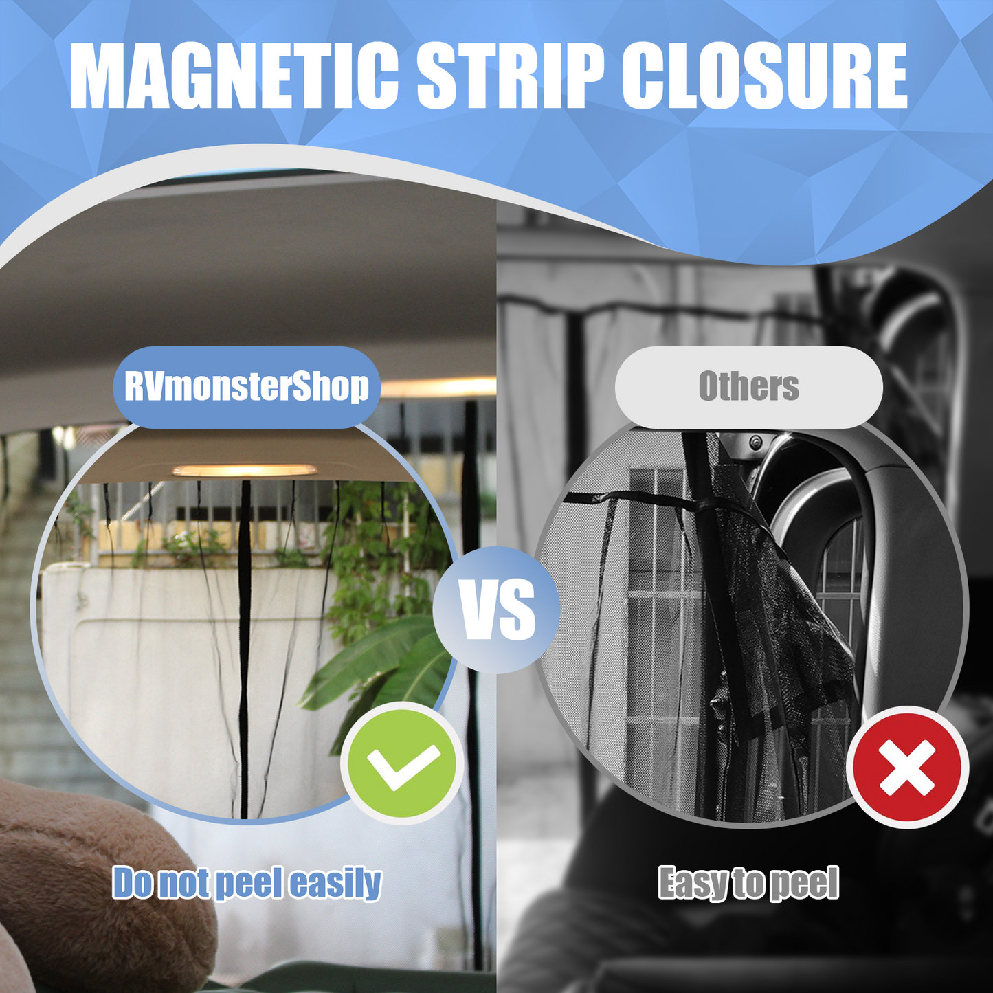RV Sliding Door Mosquito Net(Small)