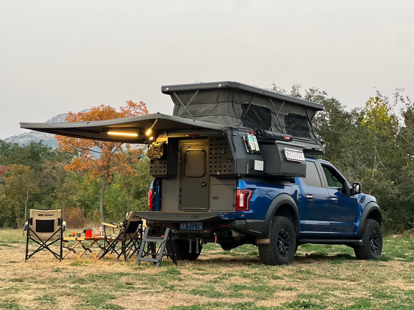 PK-509 Truck Camper Pop-top pickup