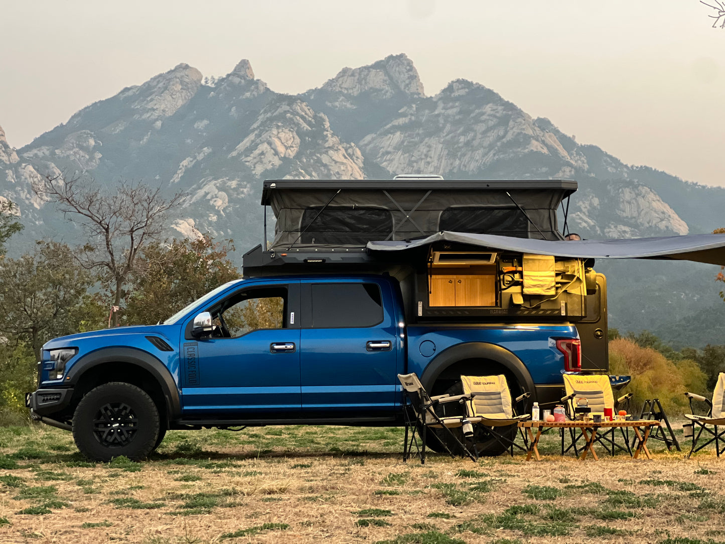 PK-509 Truck Camper Pop-top pickup