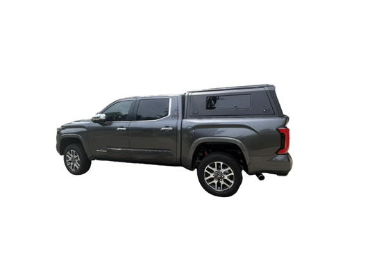 [Ships in 1 Week] Pickup Bed Cover 4x4 Offroad Truck Canopy Universal Black Truck Canopy | Fits Tacoma, Tundra, Ford &amp; More | Waterproof &amp; Secure | Easy Installation Big Glass