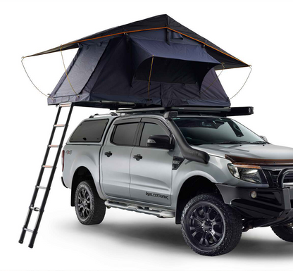 Camping car roof tent thickened rainproof car tent hardtop aluminum alloy triangle tent outdoor camping equipment