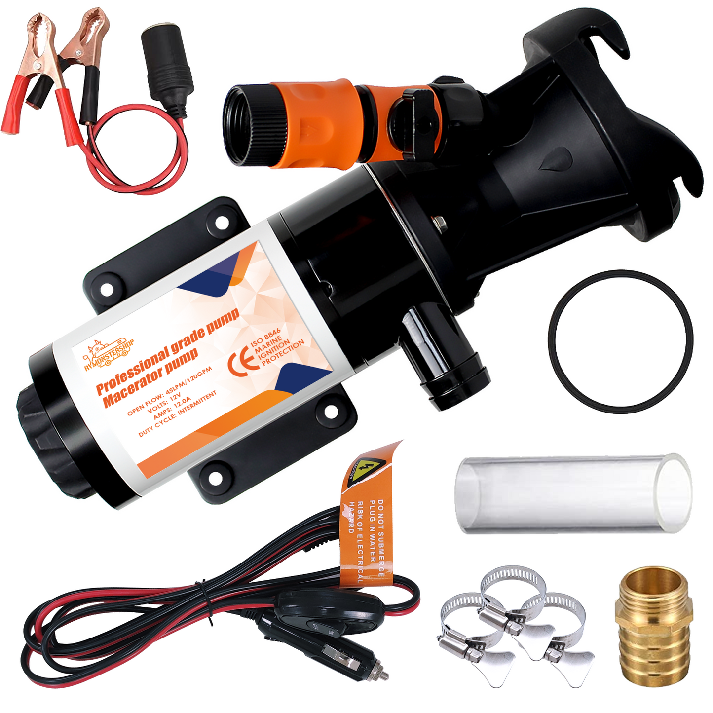 RV Macerator Pump