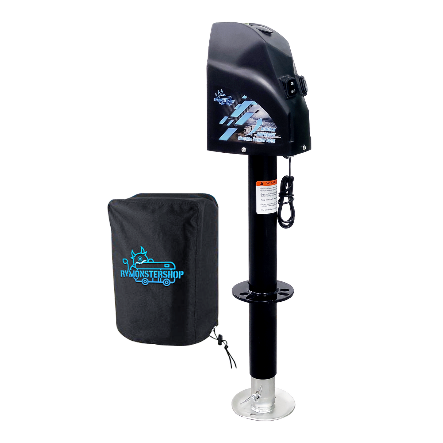 RV electric jack