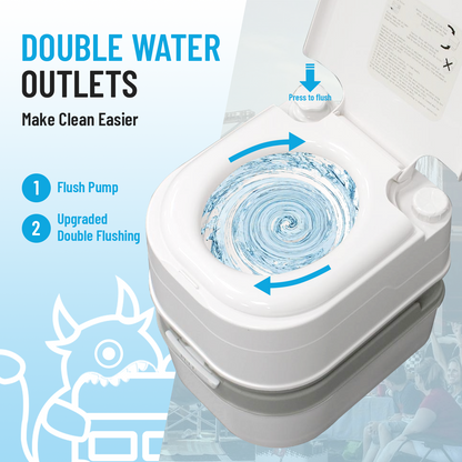 Camping Toilet 24L