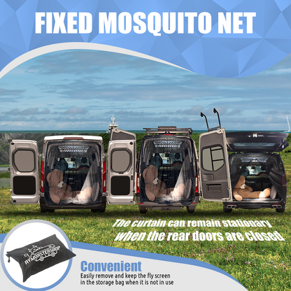 Insect-proof mosquito net for RV back door(Standard)