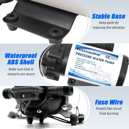 110V Water Pressure Diaphragm Pump