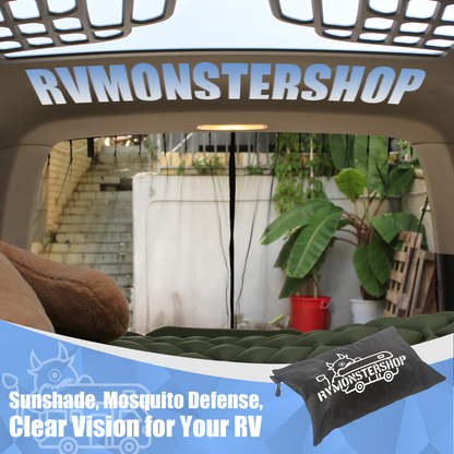 Insect-proof mosquito net for RV back door(Standard)