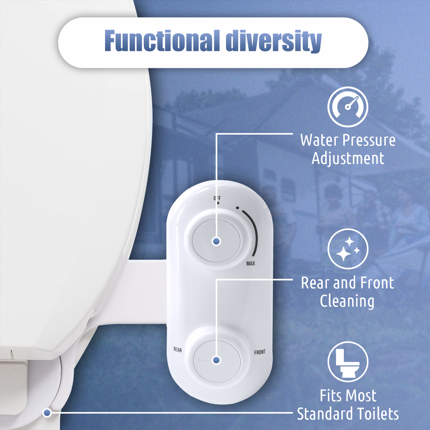 RV Bidet Attachment for Toilet