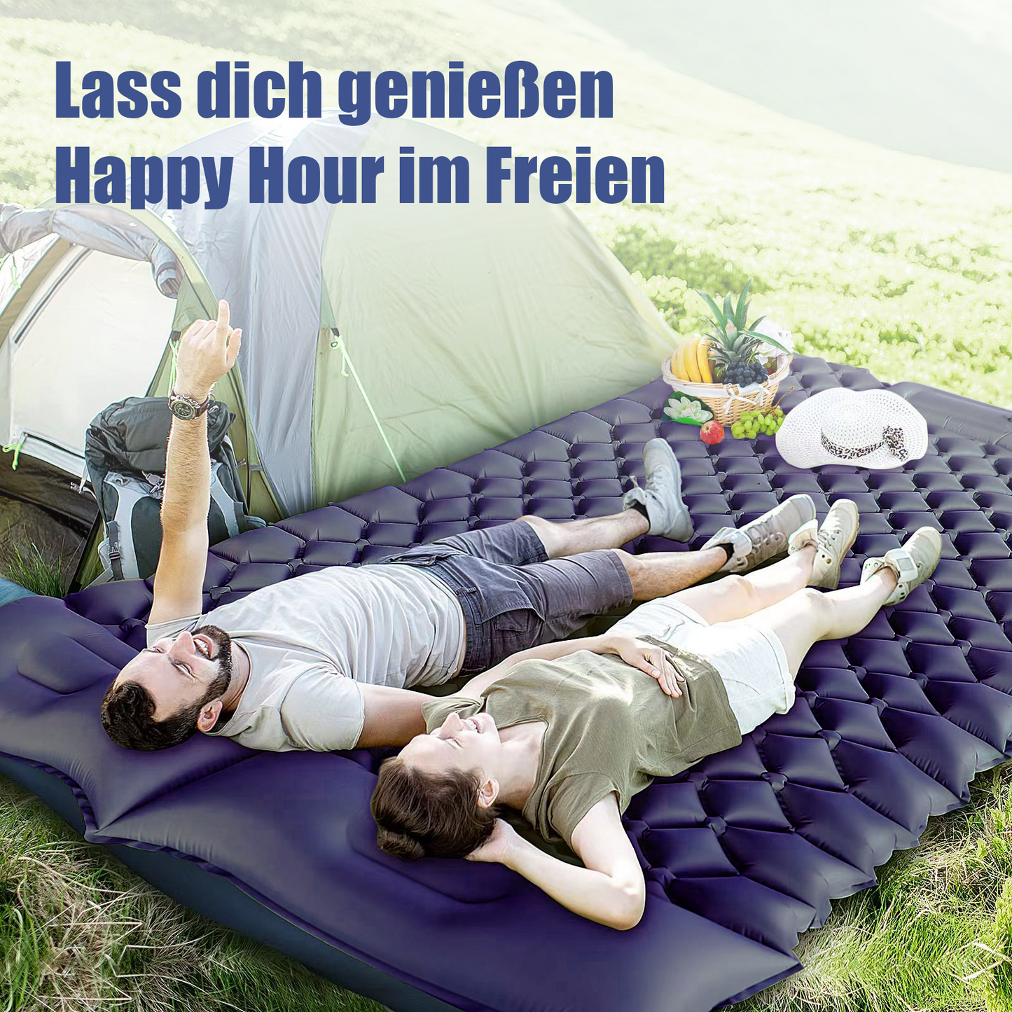 Sleeping mat(blue)