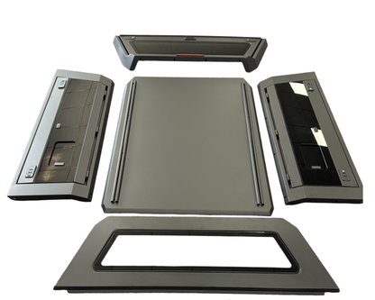 [Ships in 1 Week] Pickup Bed Cover 4x4 Offroad Truck Canopy Universal Black Truck Canopy | Fits Tacoma, Tundra, Ford &amp; More | Waterproof &amp; Secure | Easy Installation Small Glass