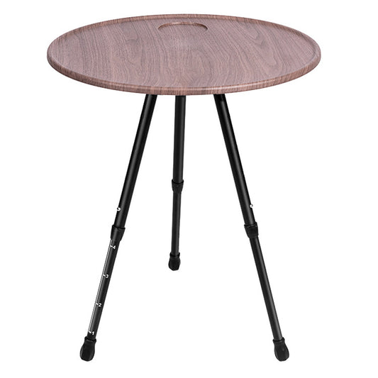 Outdoor camping portable folding small round table