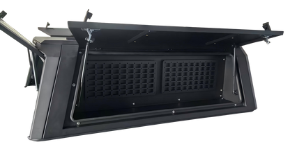 [Ships in 1 Week] Pickup Bed Cover 4x4 Offroad Truck Canopy Universal Black Truck Canopy | Fits Tacoma, Tundra, Ford &amp; More | Waterproof &amp; Secure | Easy Installation