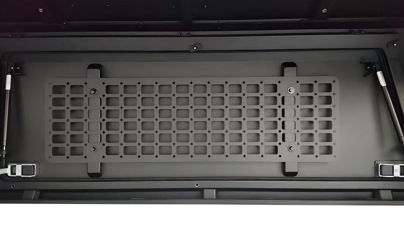 [Ships in 1 Week] Pickup Bed Cover 4x4 Offroad Truck Canopy Universal Black Truck Canopy | Fits Tacoma, Tundra, Ford &amp; More | Waterproof &amp; Secure | Easy Installation Small Glass