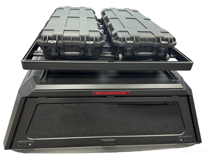 [Ships in 1 Week] Pickup Bed Cover 4x4 Offroad Truck Canopy Universal Black Truck Canopy | Fits Tacoma, Tundra, Ford &amp; More | Waterproof &amp; Secure | Easy Installation Big Glass