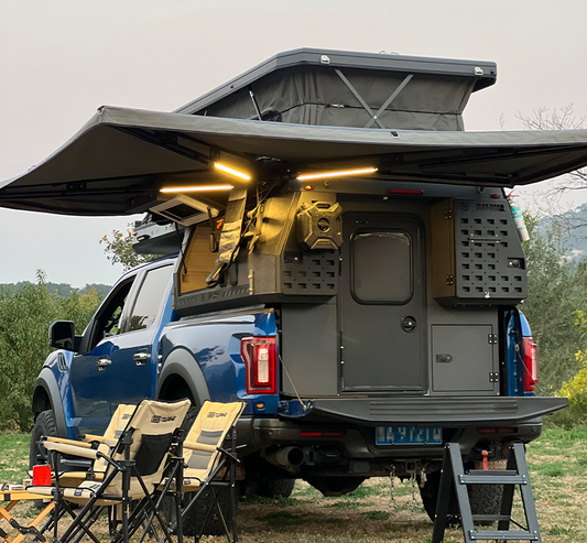 PK-509 Truck Camper Pop-top pickup