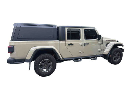 [Ships in 1 Week] Pickup Bed Cover 4x4 Offroad Truck Canopy Universal Black Truck Canopy | Fits Tacoma, Tundra, Ford &amp; More | Waterproof &amp; Secure | Easy Installation Fully Enclosed Pickup Topper