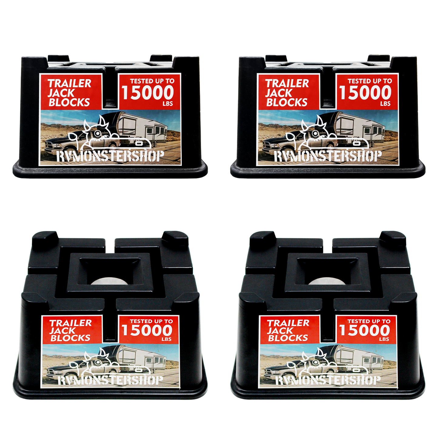 Trailer Jack Block(4 pack)